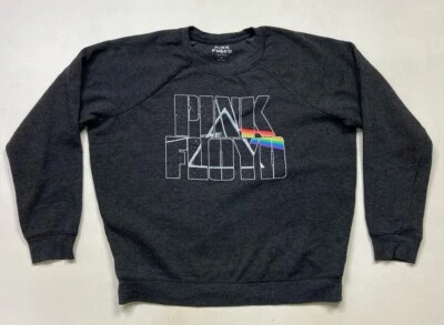 Sudadera Lucky Brand Pink Floyd Cuello Redondo Mujer Mediana Negra Brezo Música Foto 1 de 4