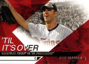 2015 Topps Til It's Over #TIO6 Joe Mauer - NM-MT