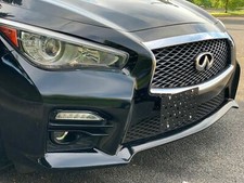 Bumper Tow Hook License Plate Mount Bracket For INFINITI Q50 2014-2023 Brand New