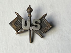 WWII US Army Signal Corps Sweetheart / Lapel Pin Bronze Pinback