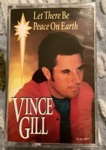 Vince Gill Christmas Cassette Tape Let There Be Peace On Earth 1993 - Sealed - Picture 1 of 4