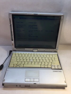 Fujitsu Lifebook T4220 14" Laptop Intel Core 2 Duo T7300 @2.0GHz-BOOTS -MZ - Image 1 of 4