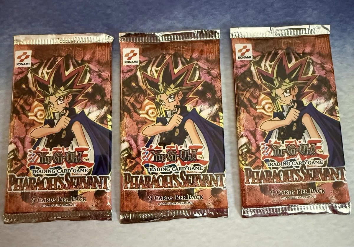 Yu-Gi-Oh! TCG Pharaoh's Servant Sealed Collectible Card Game Packs