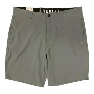 Pantalón Corto Hurley Para Hombre Oliva y Negro Todo el Día Híbrido 4 Vías Elastizado Caminar (S03) Foto 1 de 2