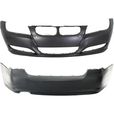 Pair Set of 2 Bumper Covers Facias Front & Rear for 323 328 Sedan BMW 323i 328i - Image 1 of 4