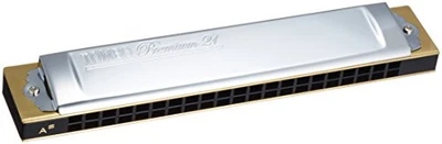 TOMBO TOMBO polyphonic harmonica A # tone premium 21 hole 3521 - Image 1 of 4