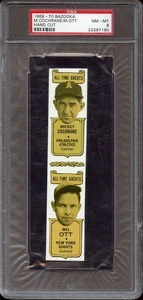 1969-70 BAZOOKA COCHRANE/OTT PSA 8 HOF *DS12067 - Picture 1 of 2