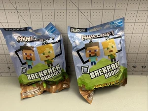 Minecraft Mystery Rucksack Aufhänger Freunde Schlüsselanhänger Paladone 2 Stück - Bild 1 von 2