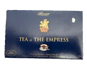 Tea at The Empress SCATOLA 10-2 tazze bustine di tè Victoria BC Bio Fairmont Hotels 32 g - Foto 1 di 5