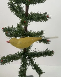 1804/25 1x alter Weihnachtsschmuck Christbaumschmuck Vogel - Picture 1 of 4