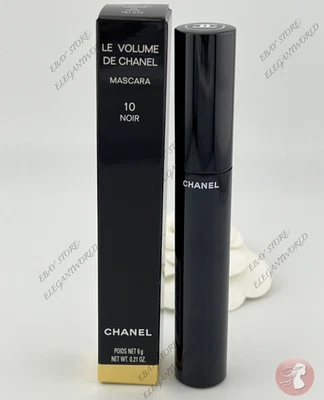 CHANEL Le Volume De Chanel Mascara 10 Noir, 6g / .21 oz NIB Full Size AUTHENTIC - Image 1 of 4