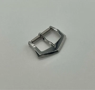 Correa de reloj con hebilla genuina Patek Philippe piezas platino PT950 16 mm Foto 1 de 4