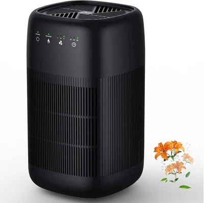 Afloia Q10 Home Air Purifier Small Dehumidifier True HEPA H13 Filter Bedroom - Image 1 of 4