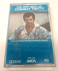 The Very Best Of Conway Twitty Cassette Tape MCA Records - Picture 1 of 8