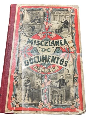 MISCELANEA DOCUMENTOS Vintage School Book Libro Texto Colegio 1915 CAB - Image 1 of 4