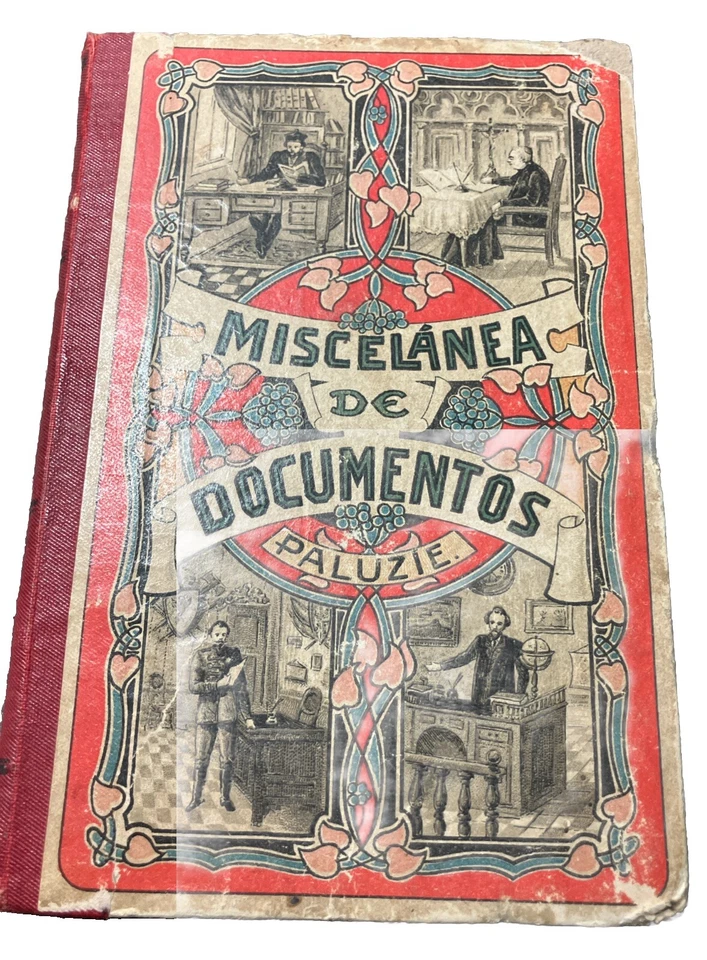 MISCELANEA DOCUMENTOS Vintage School Book Libro Texto Colegio 1915 CAB - Image 1 of 4