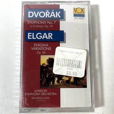 Eduardo Mata London Symphony No 7 In D Minor Op 70 Enigma Variations 36 Cassette - Image 1 of 4