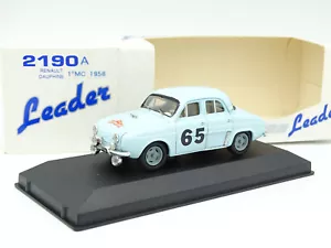 Leader Resina 1/43 - Renault Dauphine Vincitore Rallye Monte Carlo 1958 - Foto 1 di 2