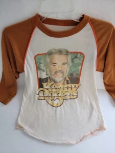 Camisa De Colección Kenny Rogers 1982 Gira por Estados Unidos Raglán Talla S Años 80 De Colección - Imagen 1 de 10