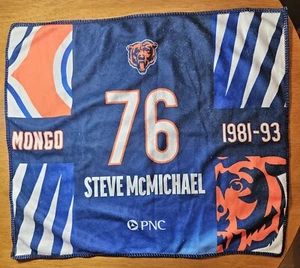 Chicago Bears Steve McMichael Mongo Towel SGA 9/8/24 Caleb Williams NFL Debut - Picture 1 of 1