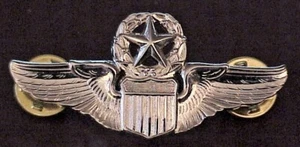 Vintage USAF Command Pilots Metal Wings 2 Inch, pre-owned excellent condition. - Picture 1 of 3