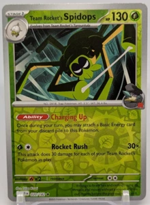 🔥Team Rocket's Spidops 020/182 Holo Rare Destined Rivals Pokemon TCG NM 🔥 - Picture 1 of 3