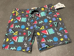 OH SNAP! Men's Size:L Multicolor Shape Print Swim Shorts Beach Msrp $52.00 #15 - Picture 1 of 13