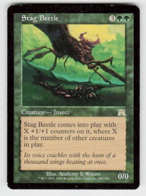 Onslaught #285 Stag Beetle - Image 1 of 2