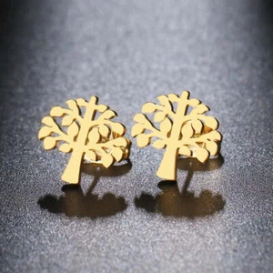 Fortune Charm Ohrringe Edelstahlschmuck kein Verblassen Geschenk - Bild 1 von 3