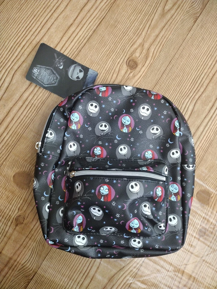 Nightmare Before Christmas Jack & Sally Mini Backpack Disney Tim Burton