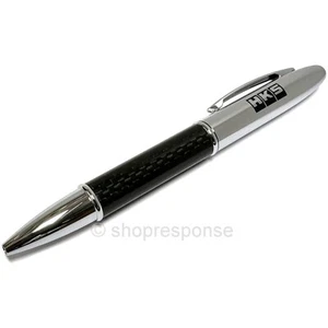 HKS 51007-AK308 Premium Goods Carbon Fiber Ballpoint Pen Chrome w/Black Ink JDM - Picture 1 of 2