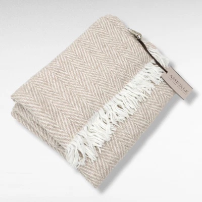 Amicale Cashmere Wool Scarf Wrap Winter Scarf Christmas Present Mothers Day Gift - Image 1 of 4