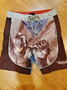 Batman The Dark Knight Swim Trunks - Youth Medium 28" - Picture 1 of 5