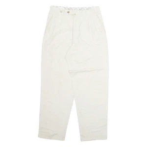 LINEA DUE Workwear Womens Trousers Beige Regular Straight W30 L31 - Picture 1 of 6