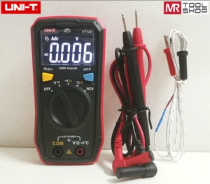 UNI-T Mini Digital multimeter AC DC Voltmeter Resistance NCV Tempreture Tester - Picture 1 of 14