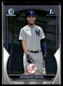 2023 Bowman Chrome Brandon Mayea New York Yankees #188 - Picture 1 of 2