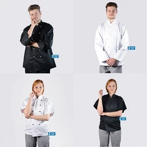 Chef Jacket - See Handy Chef Ebay store for Chef Pants, Chef Hats, Chef Aprons,. - Picture 1 of 12