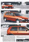 Fiat Werbeanzeige Werbung Fiat Uno "Eine Probefahrt" ÜG