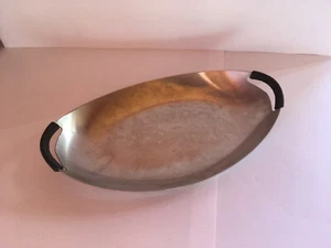 WMF Tablett Servierplatte Unterteller oval 21cm Cromargan alt Vintage 135 Gramm - Bild 1 von 4