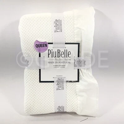 Cobertor PiuBelle Diamante Texturizado Queen Blanco Algodón Casa Nuevo Foto 1 de 4