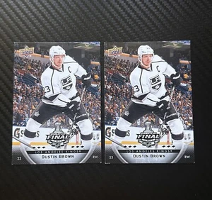 2012-13 Upper Deck Stanley Cup Final Dustin Brown #SC-4 - Bild 1 von 3