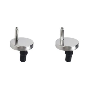 2PCS Toilet Seat Hinge Fixings Toilet Seat Top Fix Quick Release Hinges Expan... - Picture 1 of 7