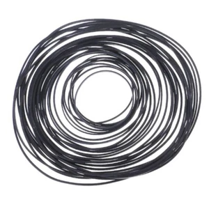 5 Piezas Cinturones de Goma Plegados Cuadrados 1.2mm 41-190mm Nuevo Surtido Cinturón Común - Imagen 1 de 32