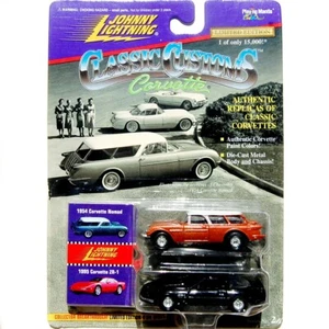 Johnny Lightning Classic Customs Corvettes 2 Pack | 62 Vette Roadster, Indy Vet - Picture 1 of 1