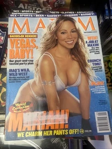 MARIAH CAREY September 2003 MAXIM Magazine #69 JACKIE CHAN / AMAN ZZ2 - Picture 1 of 5