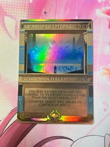 [signiert] MTG Blindfolie NEM Japanische Version, Erstausgabe Daze aus Japan - Bild 1 von 2