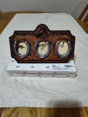 Western Heritage FIGI Graphics 3-D Photo Frame with Three 1 7/8" B1 - Image 1 of 4