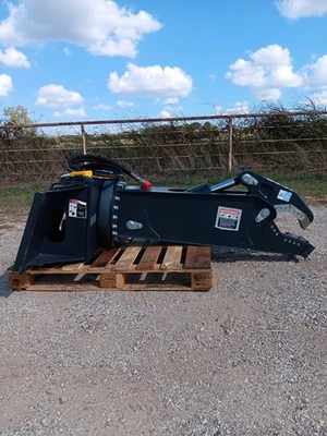 Nuevo accesorio de cizalla de chatarra giratoria para minicargadora envío gratuito  Foto 1 de 4