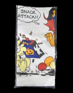 Hallmark Halloween "Snack Attack!!" 54" x 102" Table Cover - Picture 1 of 5