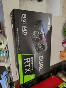 (For Parts) ASUS Dual GeForce RTX 3060Ti - Afbeelding 1 van 7